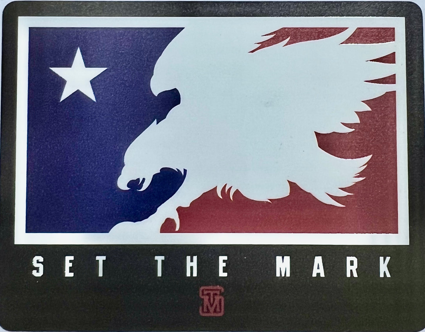 Set The Mark American Eagle Sticker