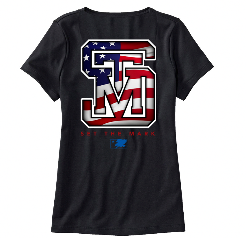 Women’s Patriotic V-Neck